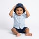 thumbnail image 2 of Conjunto Para Niño De Polera Con Botones Y Short + Gorro 3 Prendas, 2 of 3