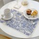 thumbnail image 1 of Juego de 4 Manteles Individuales Texturizados Firefly Hope Estilo B 43 x 29 cm Azul, 1 of 2