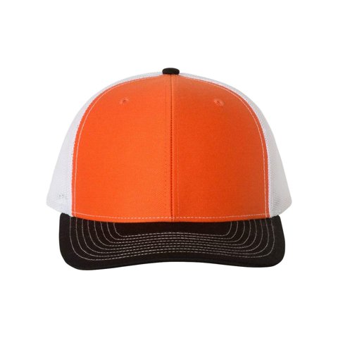 Gorra Trucker Snapback Ajustable R Richardson Naranja