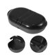 thumbnail image 3 of Unique Bargains 1 Pc Estuche para Pastillas con 2 Compartimentos Abatibles Duradero para Viajes Gris Negro, 3 of 6