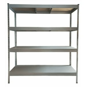 Metalbrein - Estante Metálico 180X160X60 - 4 Niveles - 600Kg