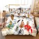 thumbnail image 1 of Soccer CR7 Duvet Cover Ronaldo Microfiber Bedding Set 3PC Kids Comforter Cover Set, 1 of 4