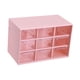thumbnail image 2 of Mini Organizador De Cajones Transparentes, Gran Capacidad, Caja Organizadora De Cuentas, Color Rosa, 2 of 5