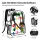 thumbnail image 3 of Mochila Transparente Desmarcar Charlie y las Formas 31x43 cm, 3 of 6