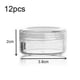 thumbnail image 2 of Frasco de plástico transparente vacío para almacenar cuentas con tapas de rosca redondeadas, 2 of 5