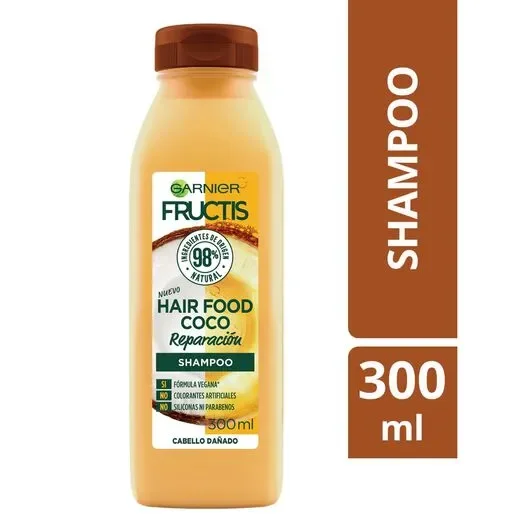 Shampoo Fructis Hair Food Coco x 300 mL Shampoo
