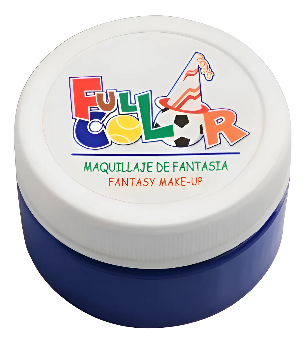 Hudson - Pintura / Maquillaje De Cuerpo Y Cara Full Color Pintacarita Pote Azul
