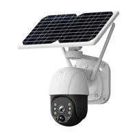 Importclick - Cámara Seguridad Solar Visión Nocturna Led Ip66