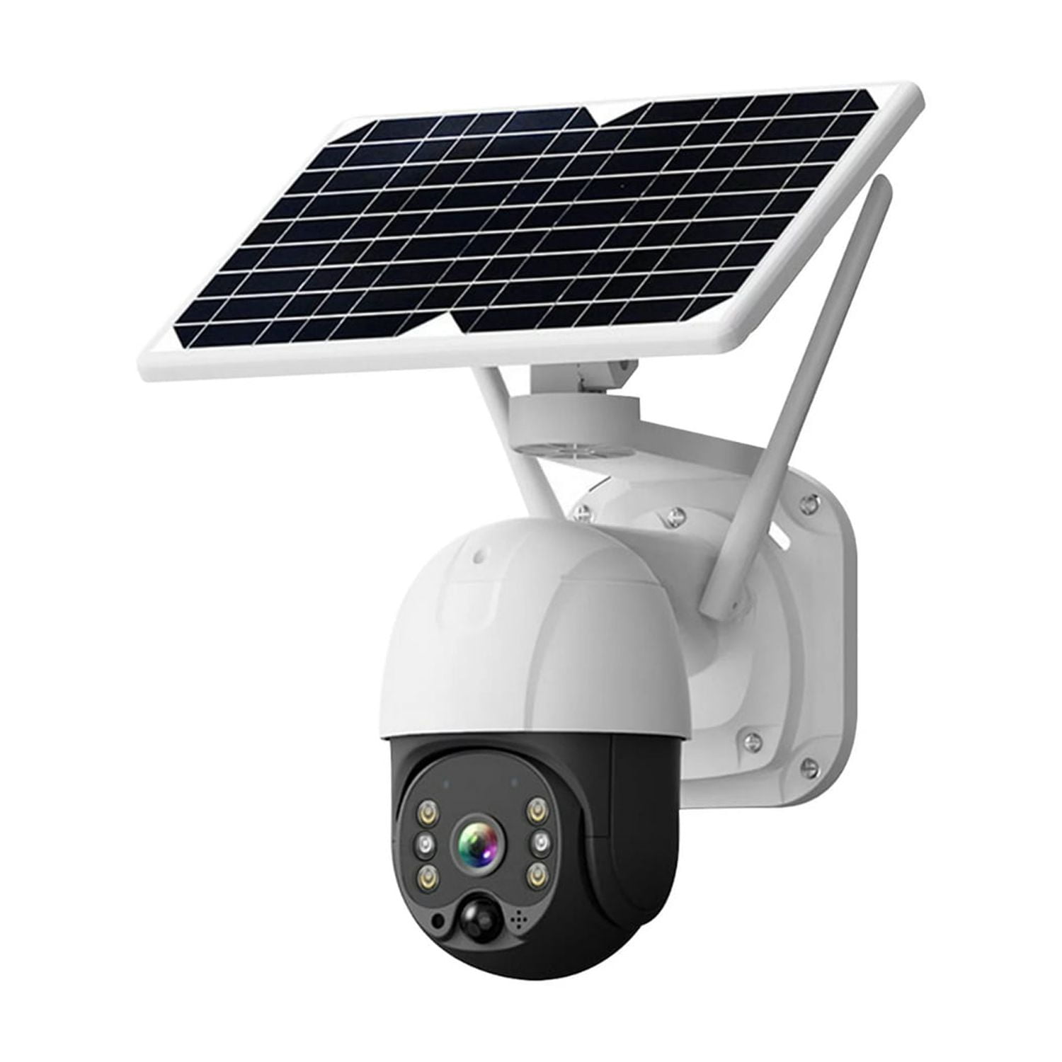 Importclick - Cámara Seguridad Solar Visión Nocturna Led Ip66