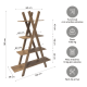 thumbnail image 3 of Estante librero triangular Top Living Uluan rústico, 3 of 3