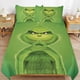 thumbnail image 1 of Grinch Bedding Set Duvet Cover Comfortable and Lightweight Cartoon Bedding 3 Piece Bed Set, 1 of 5