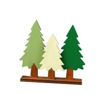 Bothyi - Decoración De Mesa De Árbol De Pino, Adorno De Navidad Con Soporte, Accesorios Para Fotos De Escritorio