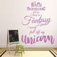 thumbnail image 2 of Decomural Fell Off My Unicorn Fairytale WS-41406, 2 of 2