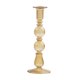 thumbnail image 1 of Candelabro De Cristal Soporte Candelabro Decoración Comedor Navidad 8.5x25cm Marrón, 1 of 5