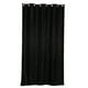 thumbnail image 2 of Cortinas cortinas de satén liso cortinas de ojal cortinas 150x250cm negro, 2 of 3
