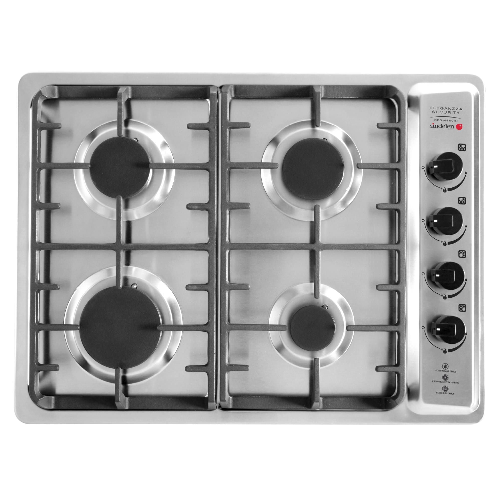 Sindelen - Encimera Gas Natural 4 Quemadores 4650in