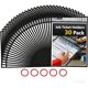 thumbnail image 1 of GAMENOTE 30 Pack Dry Erase Pockets, 10x14 Reusable Sleeves, 1 of 3