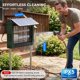 thumbnail image 3 of Mata Insectos Solar Zechuan con Paneles Dobles 4500V Impermeable, 3 of 7