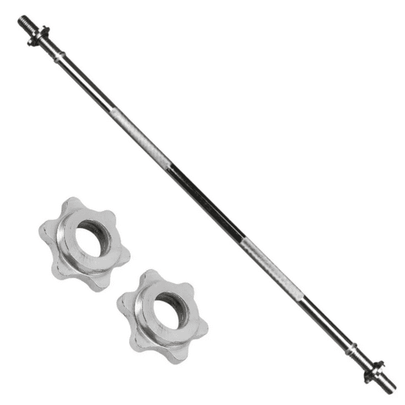 Barra Preolímpica Recta De 120 Cm Cromada