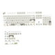 thumbnail image 3 of Teclas PBT 132 Teclas Xda Altura Fácil Instalación Lindas Tapas De Teclado En Inglés, 3 of 3