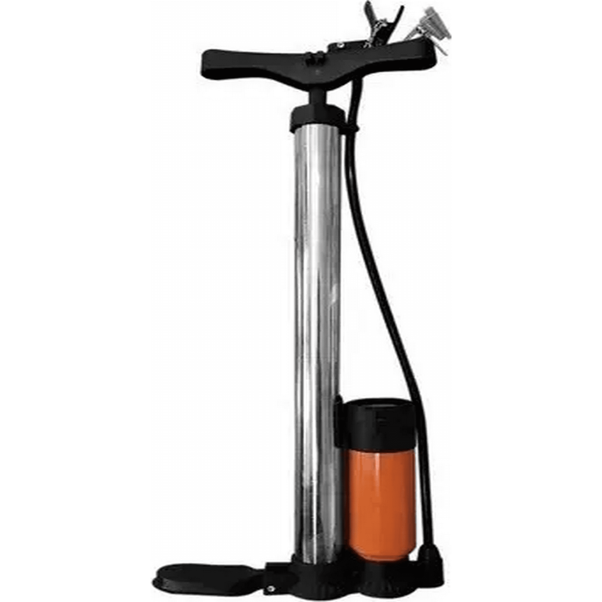 Genérico - Bombin Bicicleta Inflador Manual Y De Pie Manometro