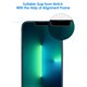 thumbnail image 3 of Protector de pantalla JeTech para iPhone 13 Pro Max de 6.7 pulgadas, paquete de 2, 3 of 7