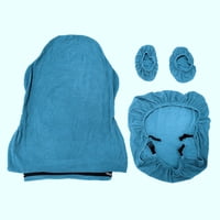 Magideal - Fundas Para Sillas De Juegos, Fundas Para Sillas De Ordenador, Fundas Elásticas Lavables Para Asientos De Sillas De Oficina Para Sillón/Silla Giratori Azul