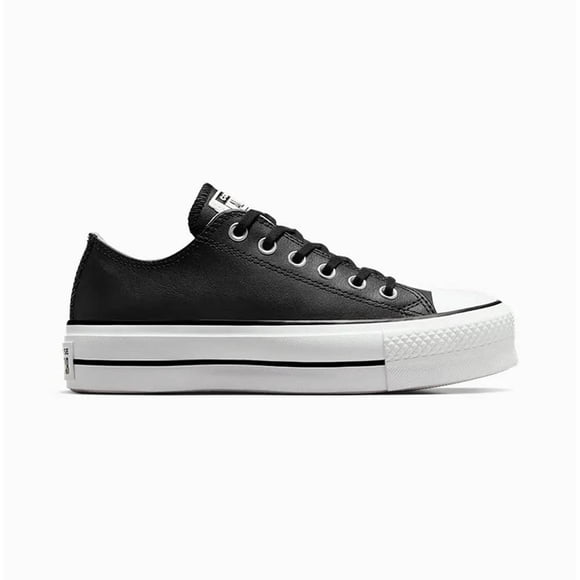 Zapatillas Converse Caña Baja Chuck Taylor All Star Lift Cuero 561681C negro 6