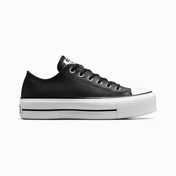 Zapatillas Converse Caña Baja Chuck Taylor All Star Lift Cuero 561681C negro 8