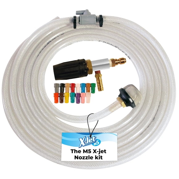 Boquilla de lavado a presión X-Jet M5 #13 Kit 4-4.5 GPM 2000-4500 PSI