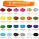 thumbnail image 3 of Set de Pintura Acrílica Halobios 24 Colores 22 ml Kit, 3 of 3