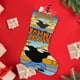thumbnail image 4 of Johnny Bravo Tema: Calcetines de Navidad, fino lino blanco para colgar en escaleras y chimenea, decoración navideña para el hogar, regalo de Navidad.54cm×38cm, 4 of 5