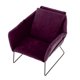 thumbnail image 1 of Casa De Mu?ecas En Miniatura Sofá Sillón Muebles De Casa De Mu?ecas Sofá 1/6 Morado, 1 of 3