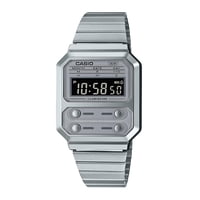 Reloj Unisex Casio A100We-7Bdf Plateado