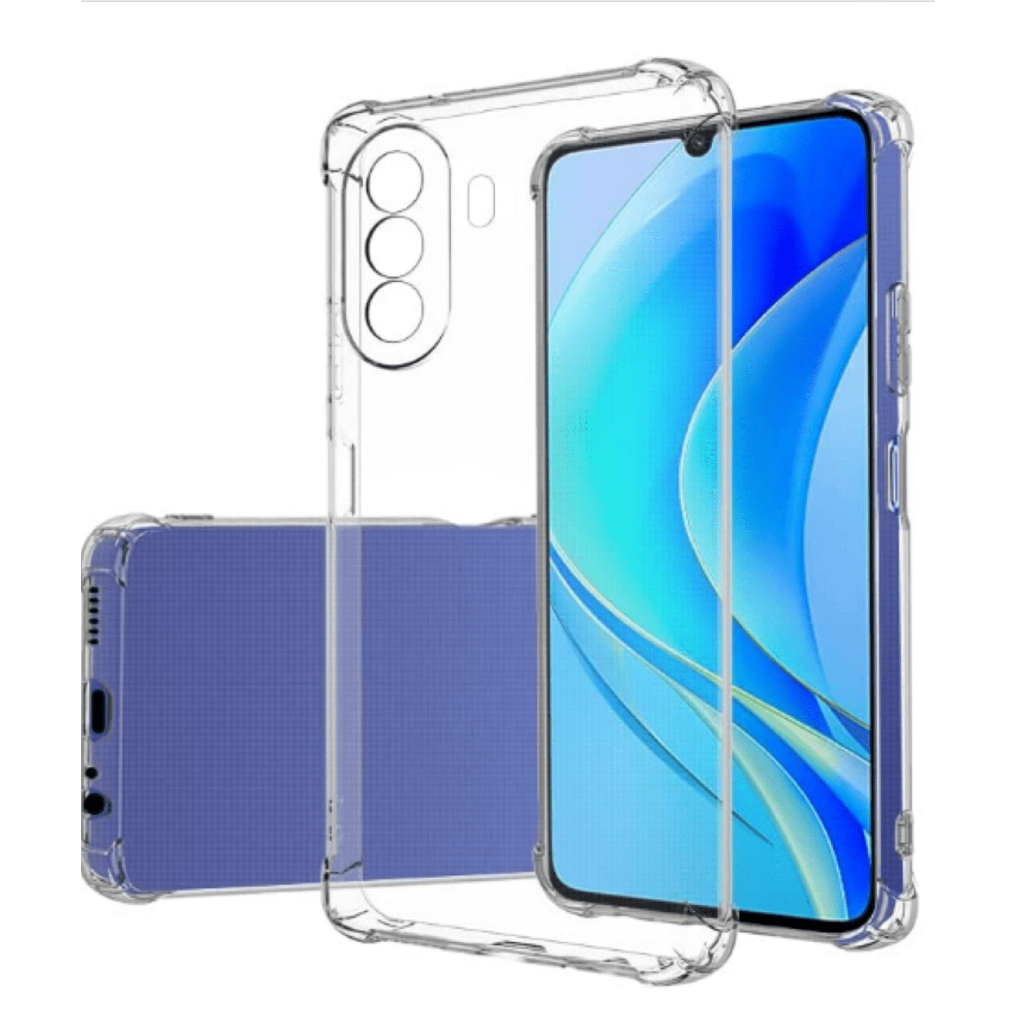 Compatibile Con Huawei Nova Y70 / Y70 Plus Cover In Silicone