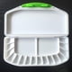 thumbnail image 4 of Paleta plegable, caja de paleta de pintura de acuarela, herramientas de dibujo para artistas, 4 of 7