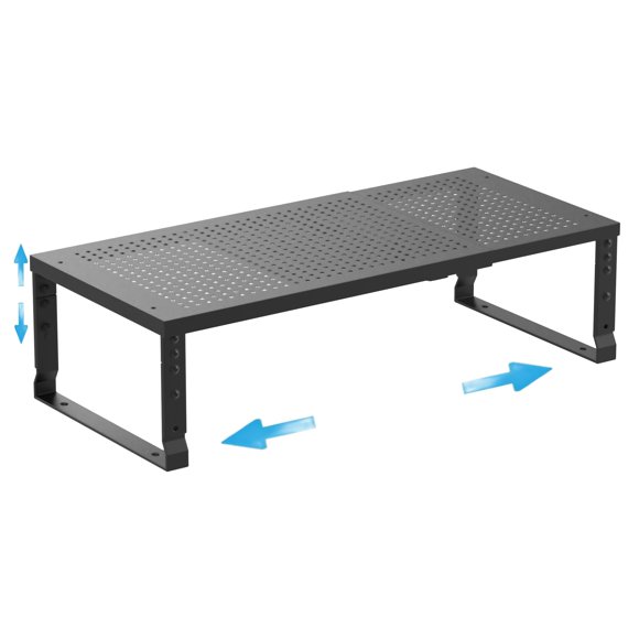Estantería Wobmmi Expandible 42~67 cm Negra (1 unidad)