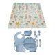 thumbnail image 1 of Pack Bebé Alfombra Plegable Y Set Alimentación Silicona Azul Claro, 1 of 4
