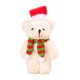 thumbnail image 1 of Animales De Peluche Oso De Peluche Navideño Para El Día De Acción De Gracias Día De San Valentín Blanco, 1 of 5