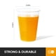thumbnail image 2 of Vasos desechables de plástico Turbo Bee 500, 200 ml, transparentes, 2 of 8