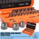 thumbnail image 2 of Juego de Extractores de Pernos y Tuercas XEWEA 21 Piezas 3/8" de Enganche, 2 of 8