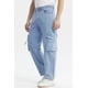 thumbnail image 2 of Jeans Hombre Baggy Multicargo Azul Claro, 2 of 4