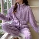 thumbnail image 4 of X2 Conjunto De Pijama Mujer Polar Invierno Suave Ropa Dormir, 4 of 9