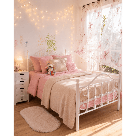 Cama Amadeus fierro forjado 1 1/2 plaza