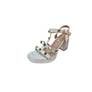 Vinnys Outlet - Sandalia De Fiesta Mujer Blanco