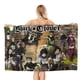 thumbnail image 1 of Black Clover Toalla de playa de secado rápido con diseño temático, regalo para mujeres y niñas, ideal para cumpleaños, fans, amantes de la música, uso en la playa o al aire libre, 78 × 180 cm, 1 of 6