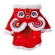thumbnail image 2 of Ropa Para Mascotas Para El Festival De Primavera Chino Perros Sudaderas Abrigo Rojo Suave Para Fiesta M, 2 of 2