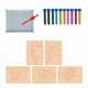 thumbnail image 4 of Kit Arte con Arena Neon Bichos Colores Fluorescentes | SandArt | Manualidades Niños | NP3, 4 of 6
