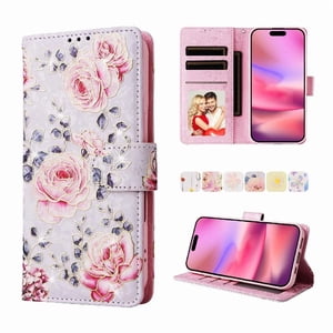 Foxdock Funda Tipo Cartera Floral Para Samsung Galaxy S20 Fe 5G ,Funda Con Tapa De Cuero Pu, Protección Antigolpes Con Ranuras Para Tarjetas Y Soporte