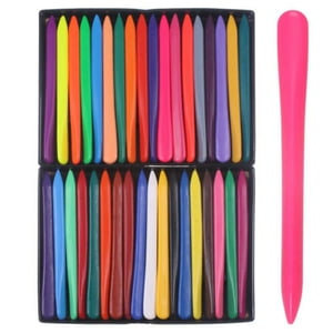 Set De 36 Crayones Plásticos - Colores Vibrantes Y Duraderos